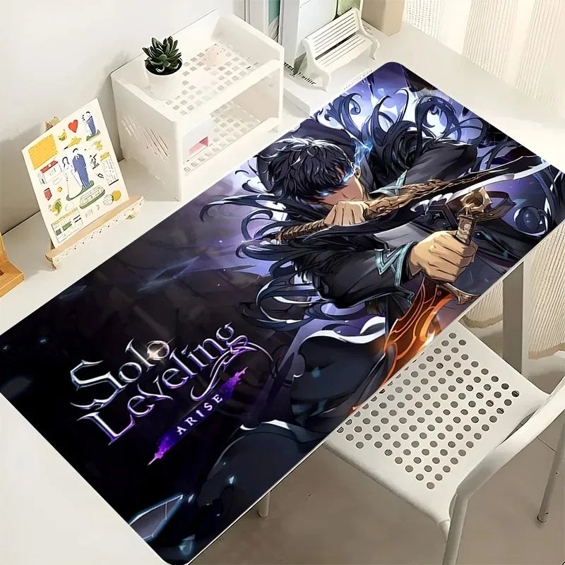 SOLO LEVELING Anime Mouse Pad – Extended Rubber Gaming Desk Mat