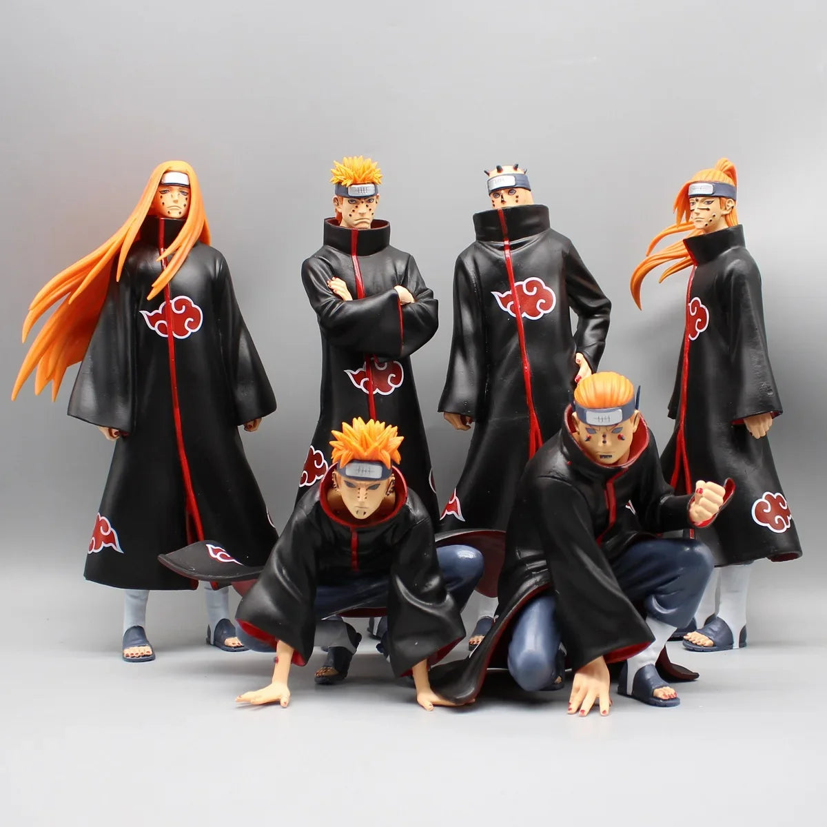 NARUTO [Pain] [Figure Set] – The Six Paths of Pain | 37cm PVC Collector's Edition