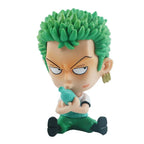 ONE PIECE Zoro & Luffy 9cm Figures – PVC Decor Collection