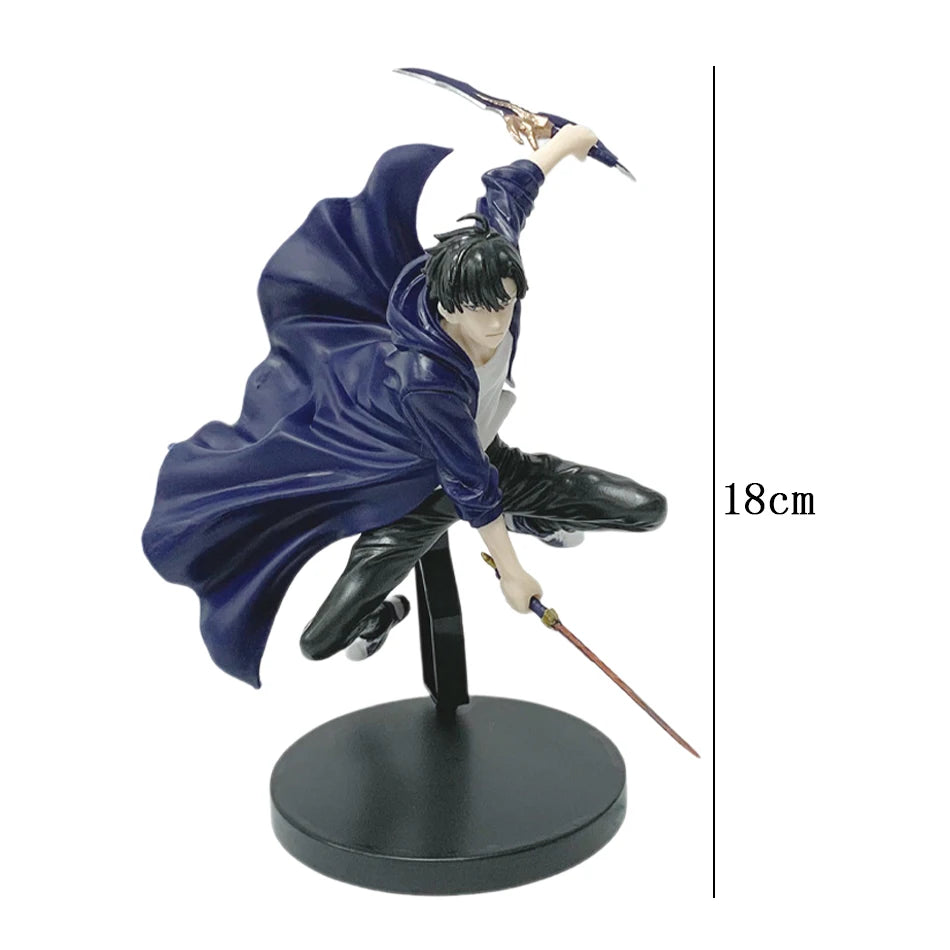 SOLO LEVELING Sung Jin-Woo PVC Figure – 21cm Shadow Monarch Edition