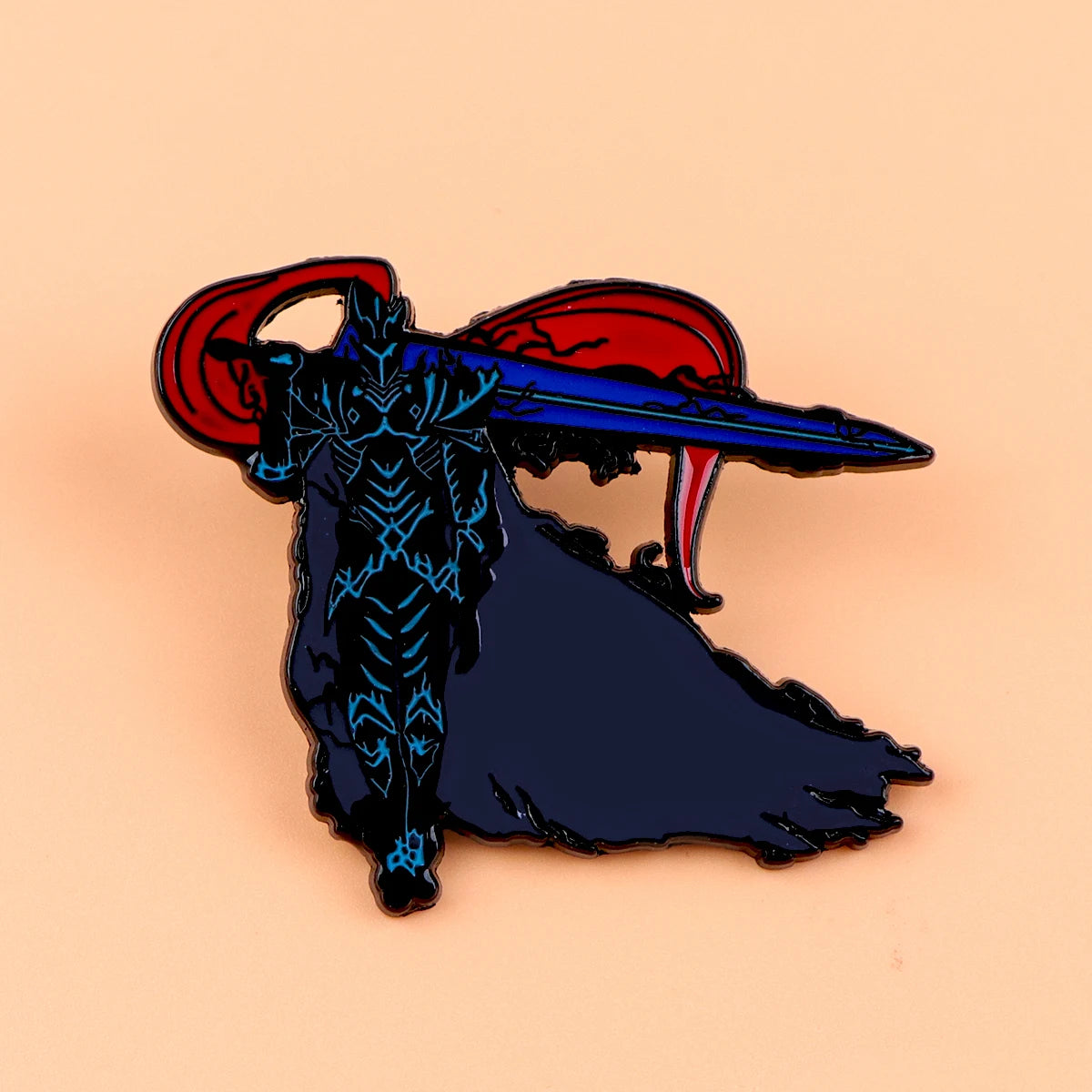 Anime Hunter Enamel Pin – Unisex Brooch for Fans