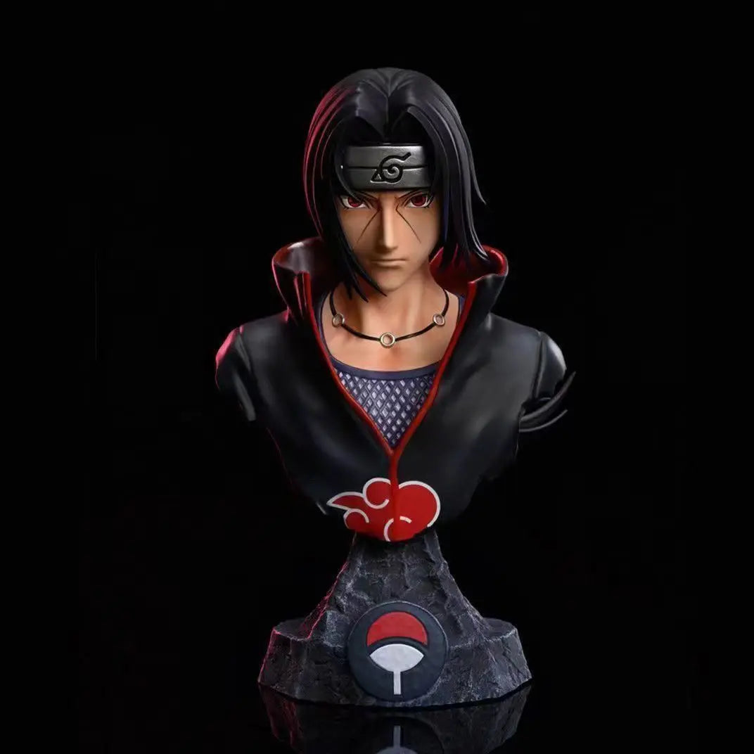 NARUTO Hand-Held Bust Figure – Naruto & Sasuke Collector Piece
