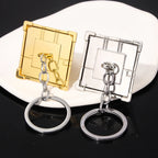 Yu-Gi-Oh! Yugi Muto Keychain – Big Size 3D Millennium Puzzle Pendant