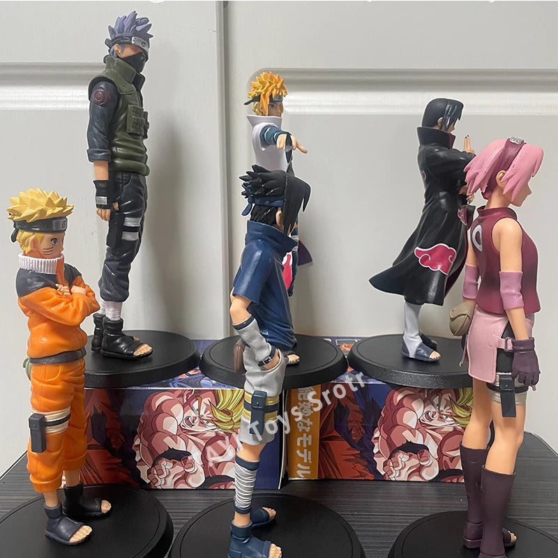 NARUTO SHIPPUDEN PVC Action Figure – Itachi, Sasuke & More