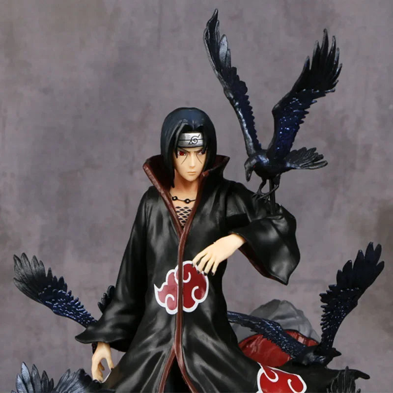 NARUTO Uchiha Itachi & Crow PVC Figure – 25cm Collector Edition