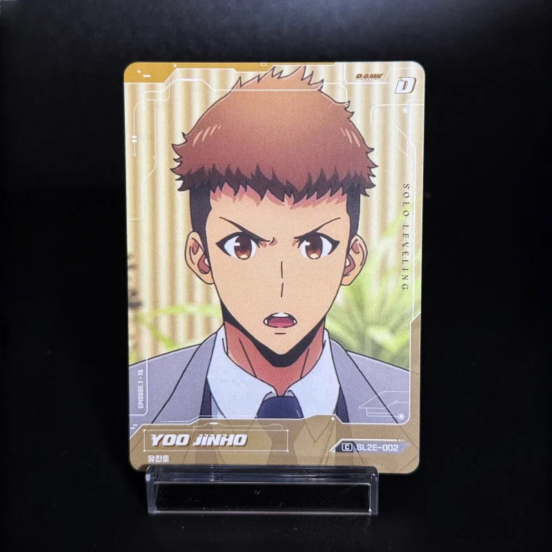 SOLO LEVELING Sung Jin-Woo Collectible Card – Genuine Korean Edition