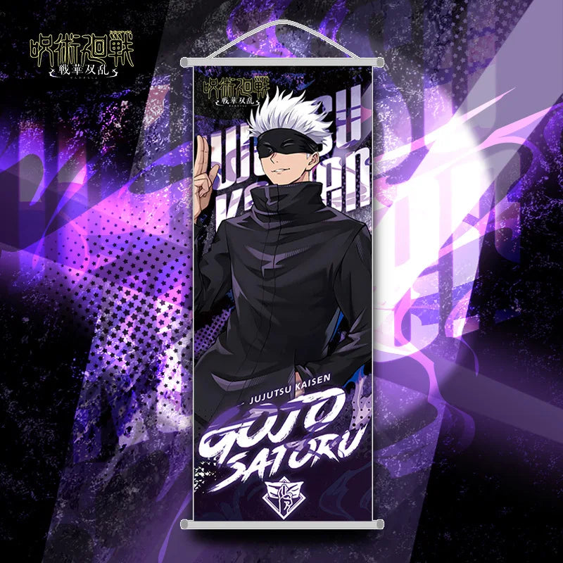 JUJUTSU KAISEN Gojo Satoru Hanging Scroll – Iconic Wall Decor