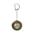ONE PIECE Straw Hat Keychain – Metal Pendant for Collectors