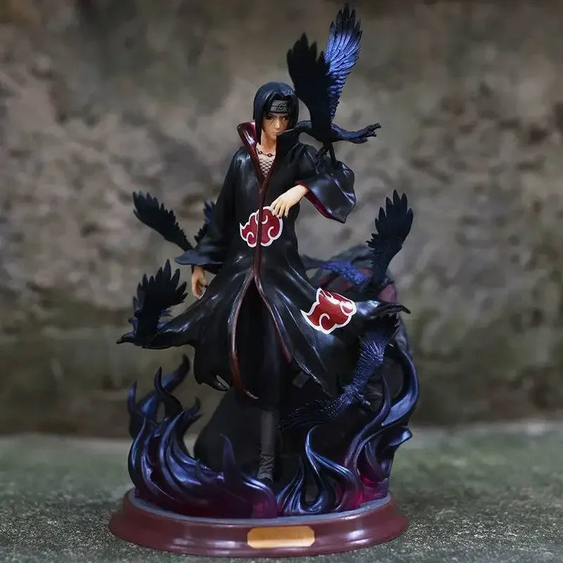 NARUTO Uchiha Itachi & Crow PVC Figure – 25cm Collector Edition