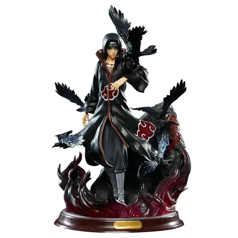 NARUTO Uchiha Itachi & Crow PVC Figure – 25cm Collector Edition