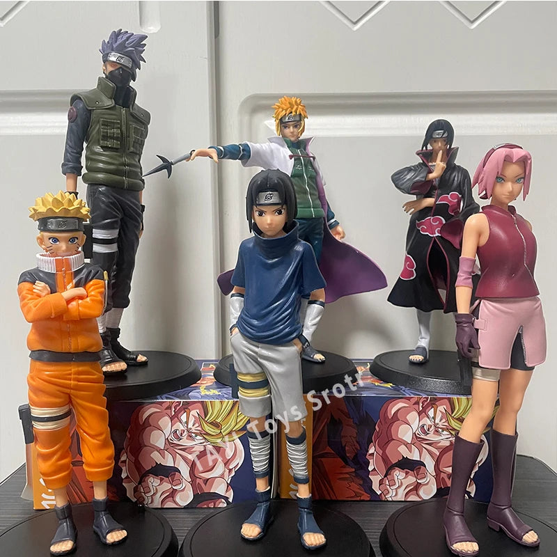 NARUTO SHIPPUDEN PVC Action Figure – Itachi, Sasuke & More